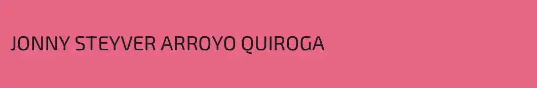 JONNY STEYVER ARROYO QUIROGA